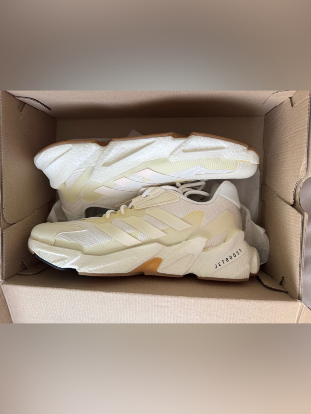 adidas Ultraboost 5.0 DNA W X9000L4 White Cream Running Sneakers